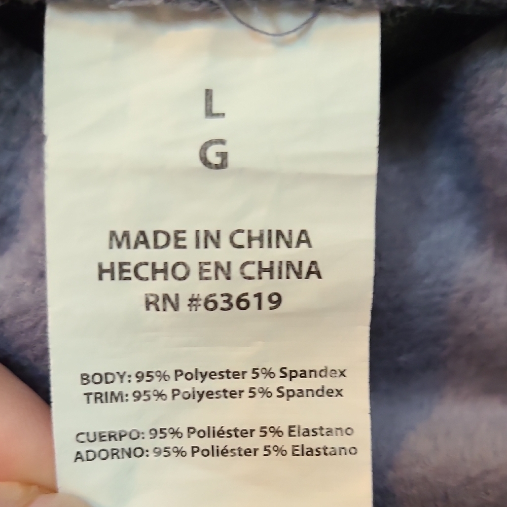 Bebe Sport Lavender Gray Velour Hoodie and Joggers Set Large - Picture 15 of 16